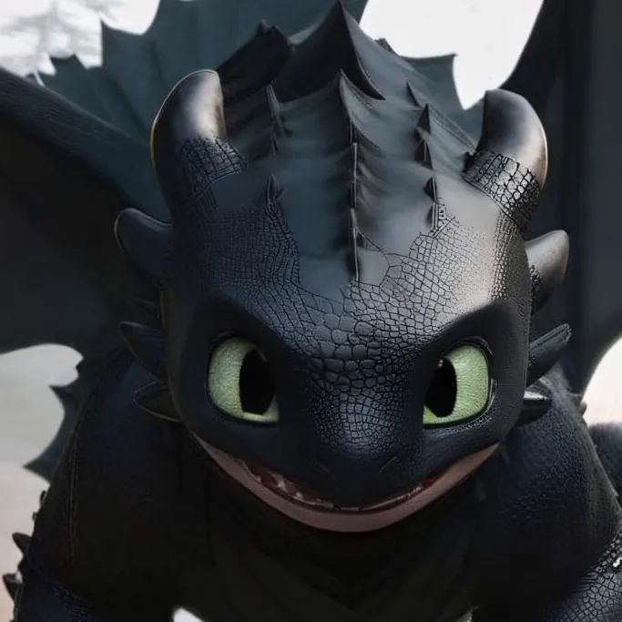 chat with ai character: Toothless 