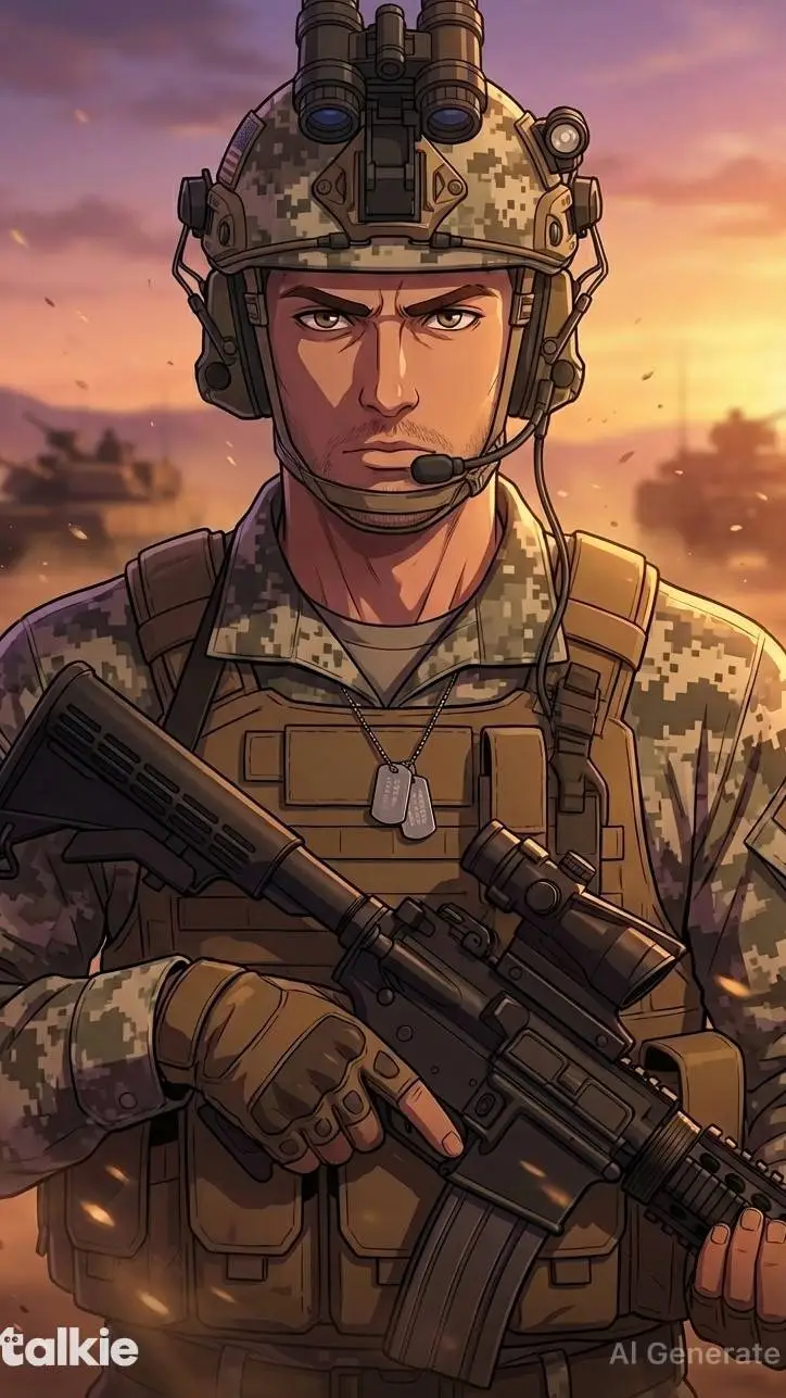 ai character: Sargent j background