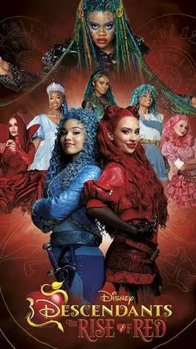 ai character: Descendants 4 background
