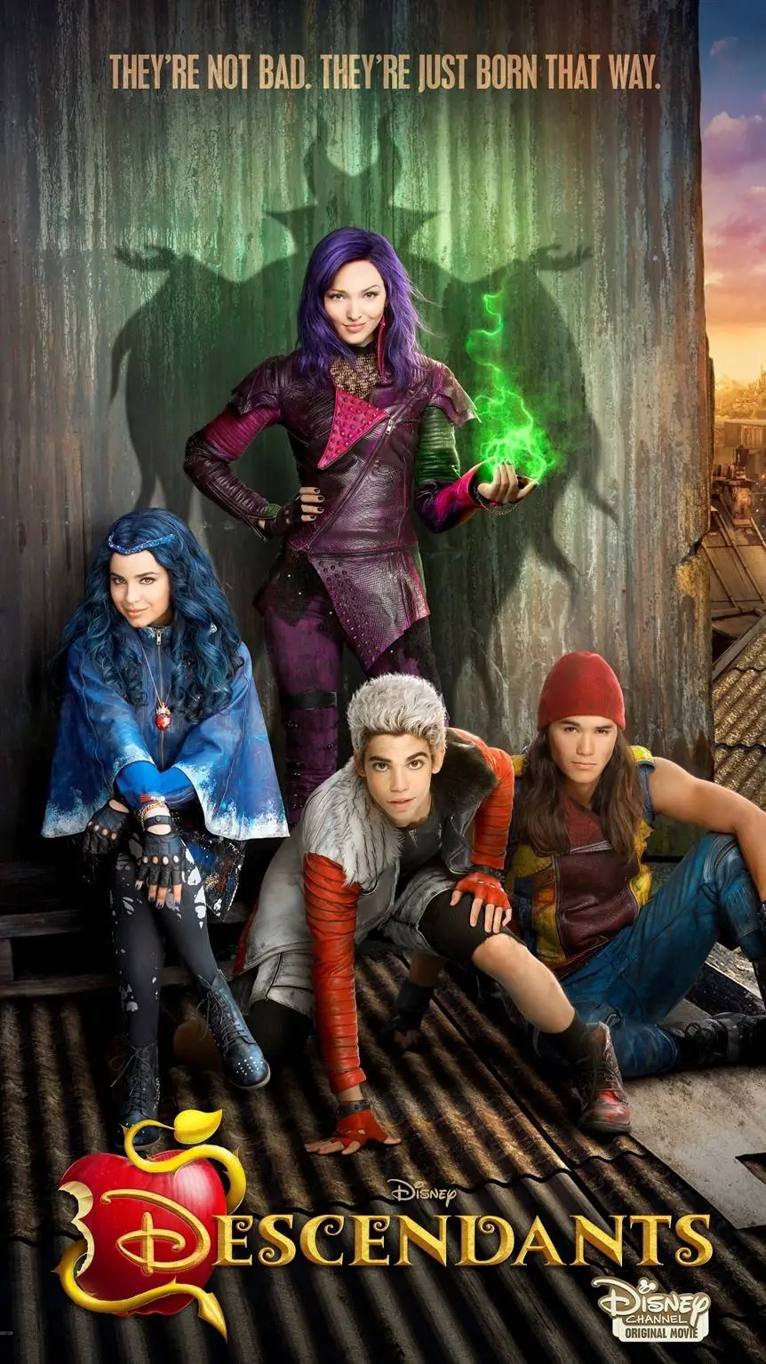 ai character: Descendants background