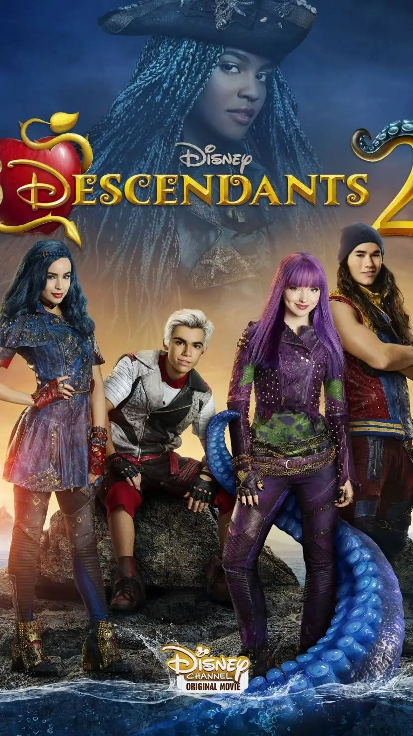 ai character: Descendants 2 background