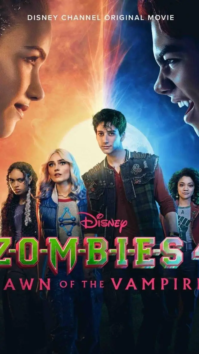 ai character: Z-O-M-B-I-E-S- 4 background
