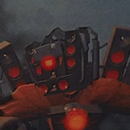 chat with ai character: titan speaker man 
