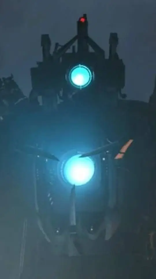 ai character: titan camera man  background