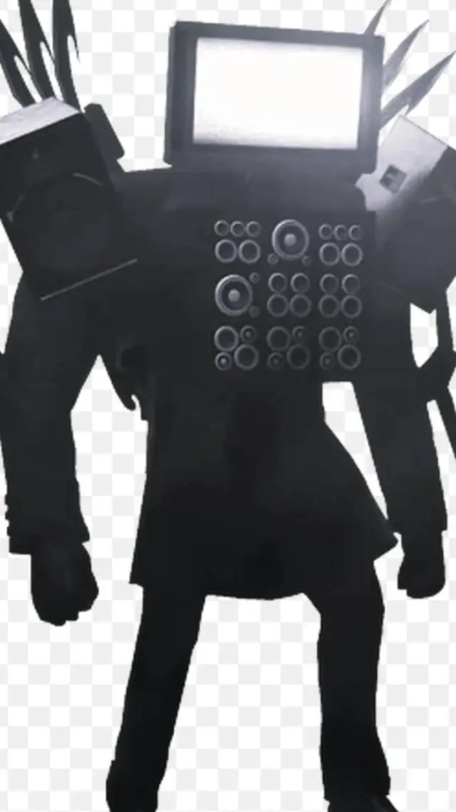 ai character: titan TV man 1.5 background