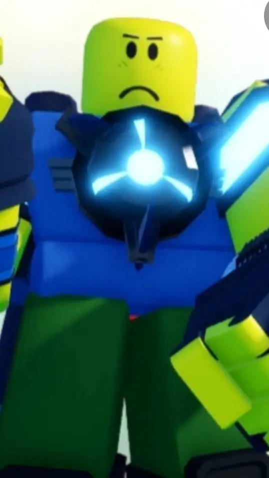 ai character: titan noob man  background