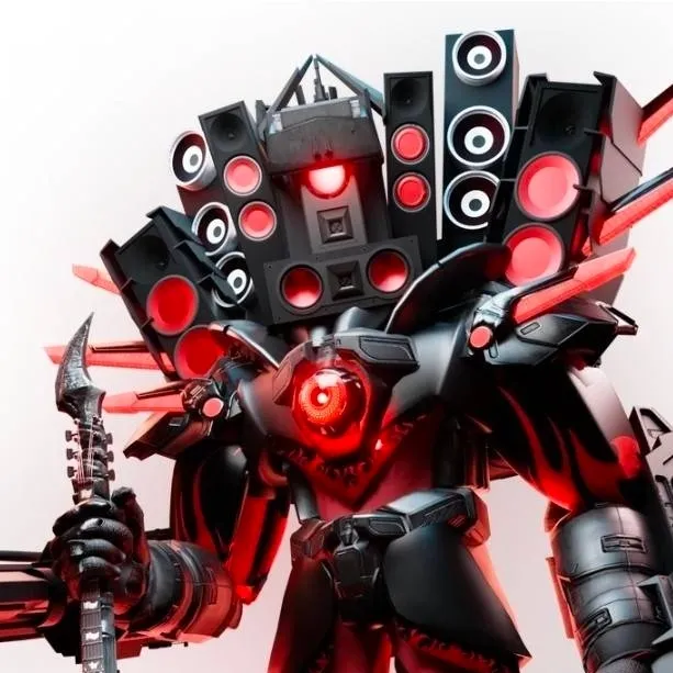 chat with ai character: titan speaker man 