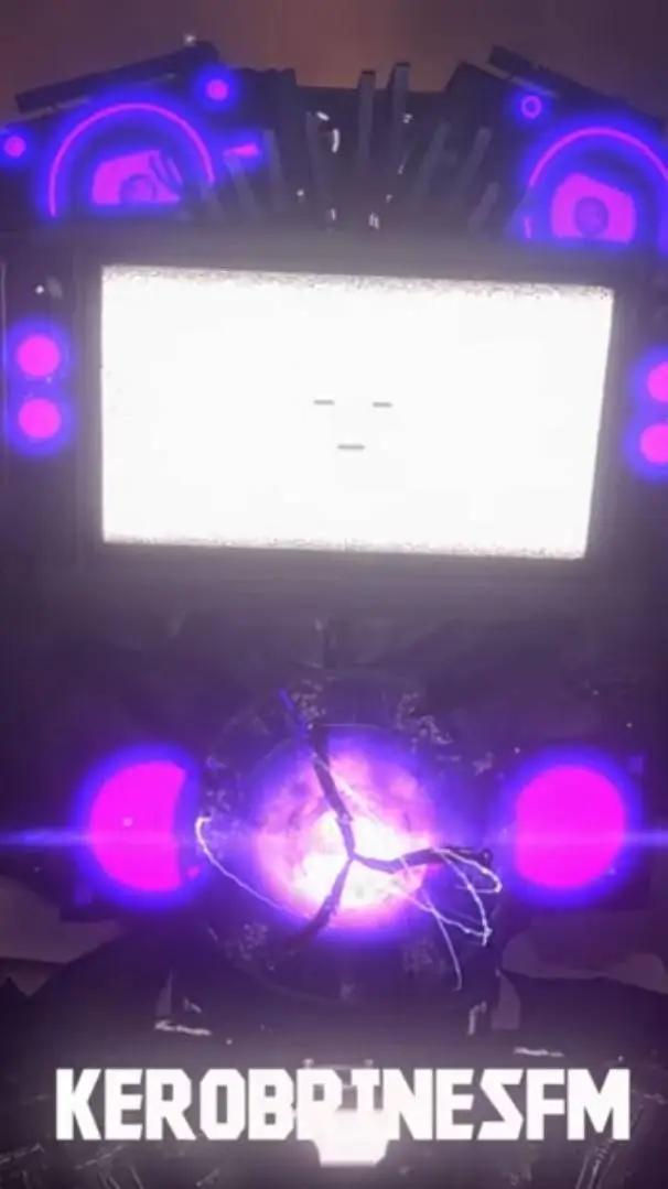 ai character: titan TV man 3.0 background
