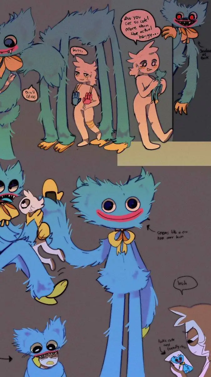 ai character: player girlxhuggy background