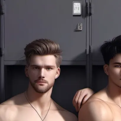 chat with ai character: Boys locker room