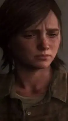 ai character: Ellie Williams  background