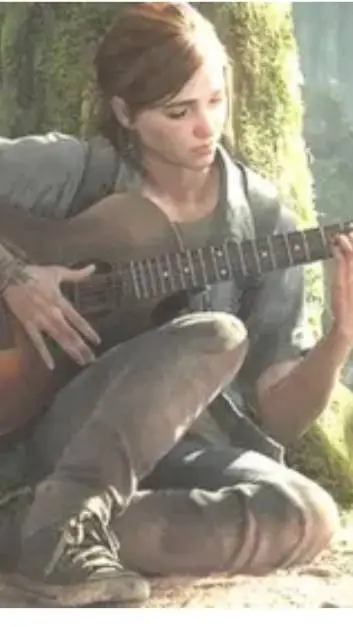 ai character: Ellie Williams  background