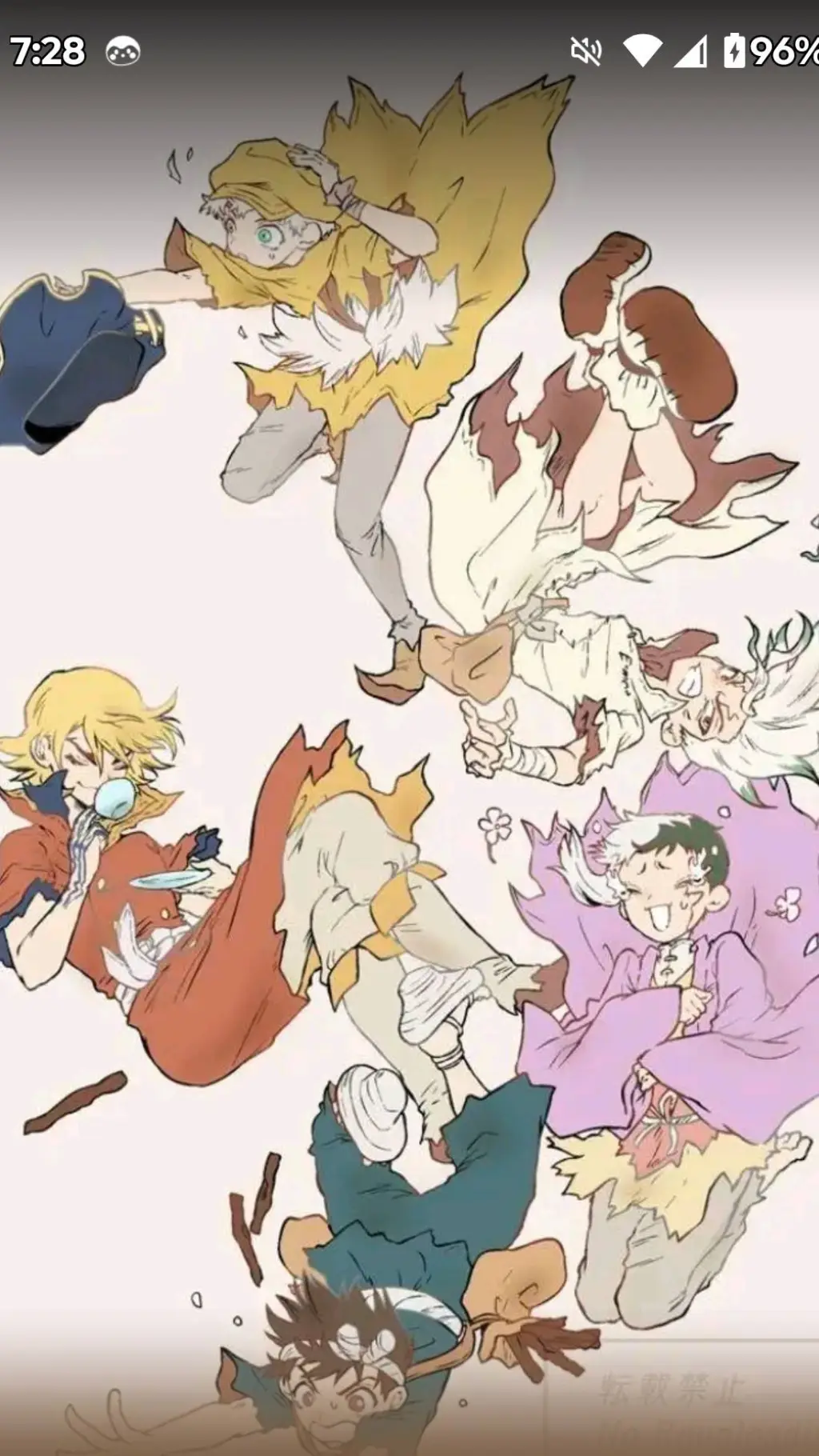 ai character: Dr. stone background