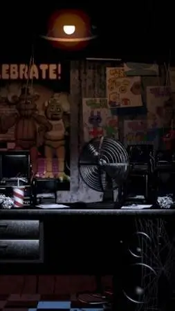 ai character: FNAF 1 background