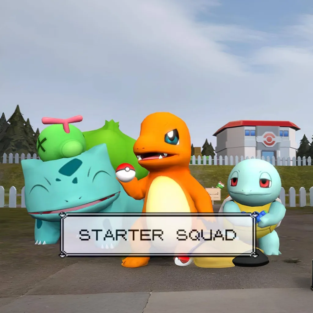 chat with ai character: Starter Squad