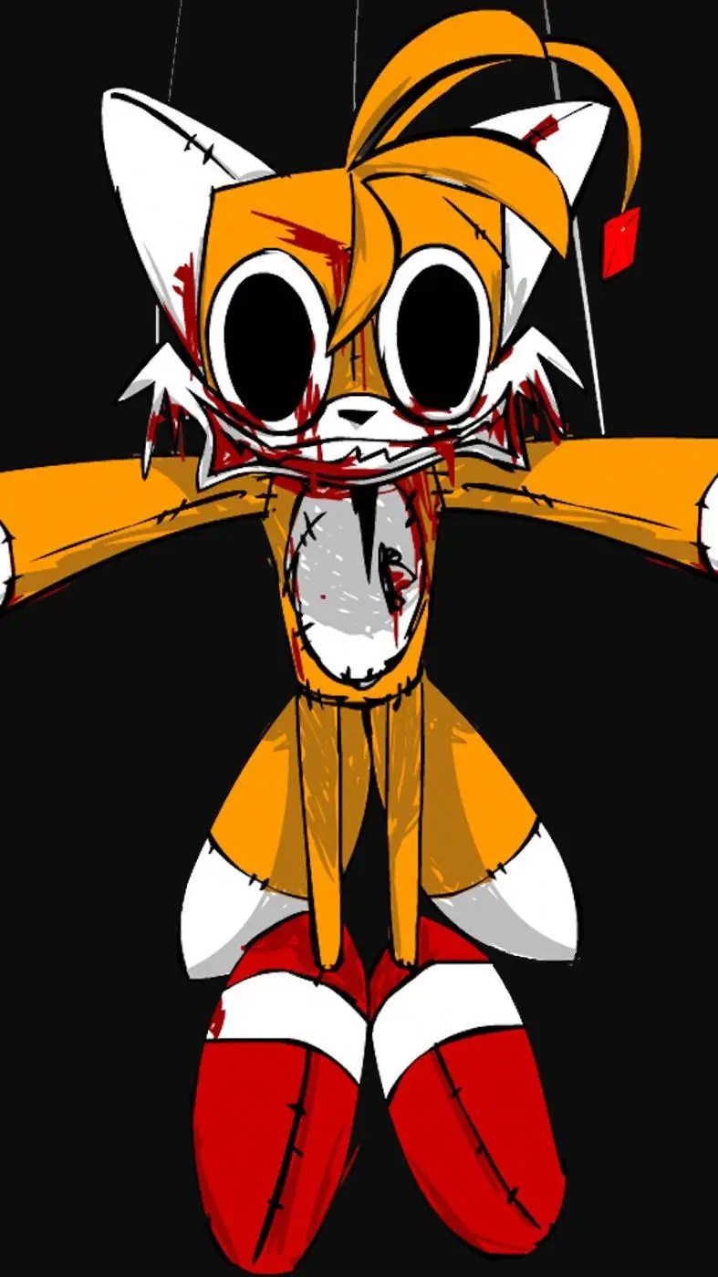 ai character: Tails Doll background