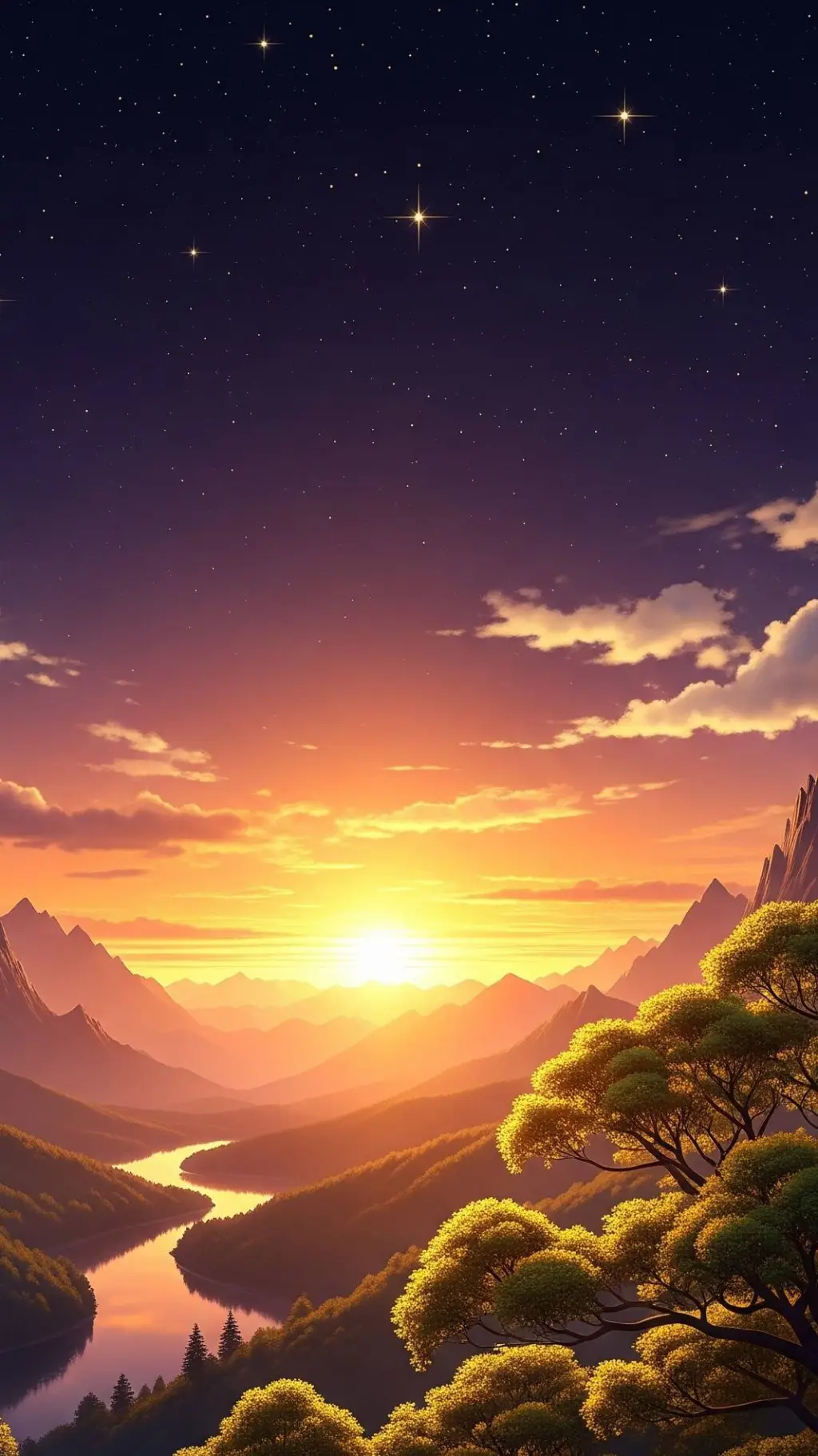 ai character: alastor and vox background