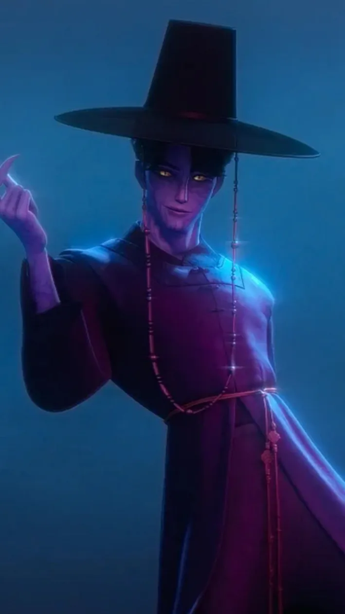 ai character: Demon Jinu background