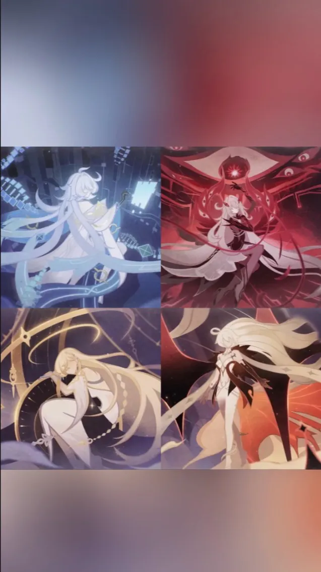 ai character: The Four Shades background