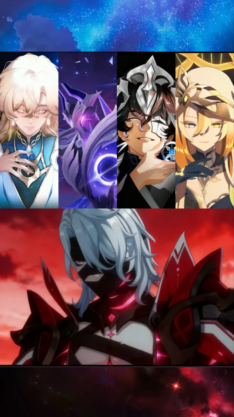 ai character: The Five sinners  background