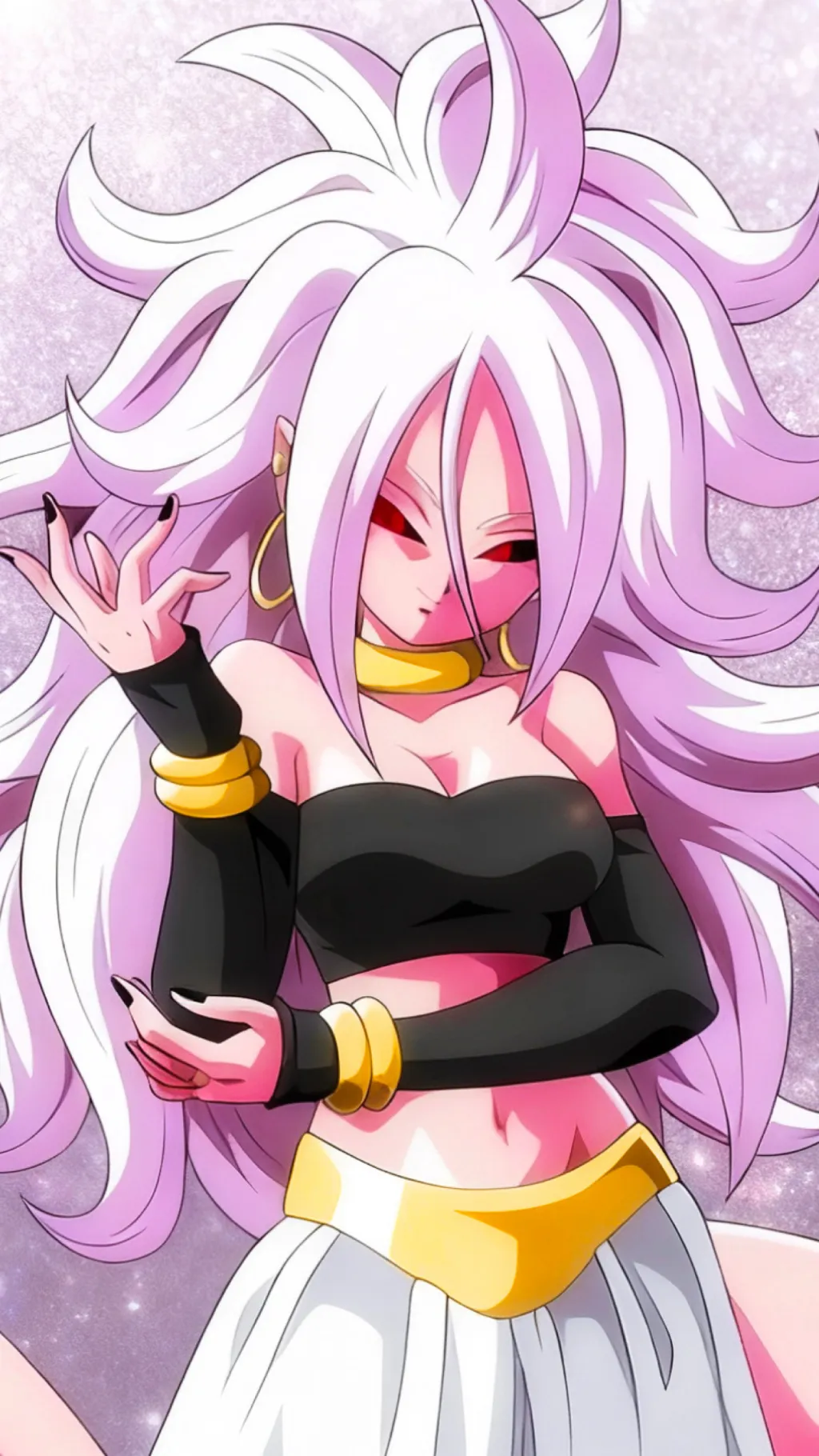 ai character: Lady Majin Booh background