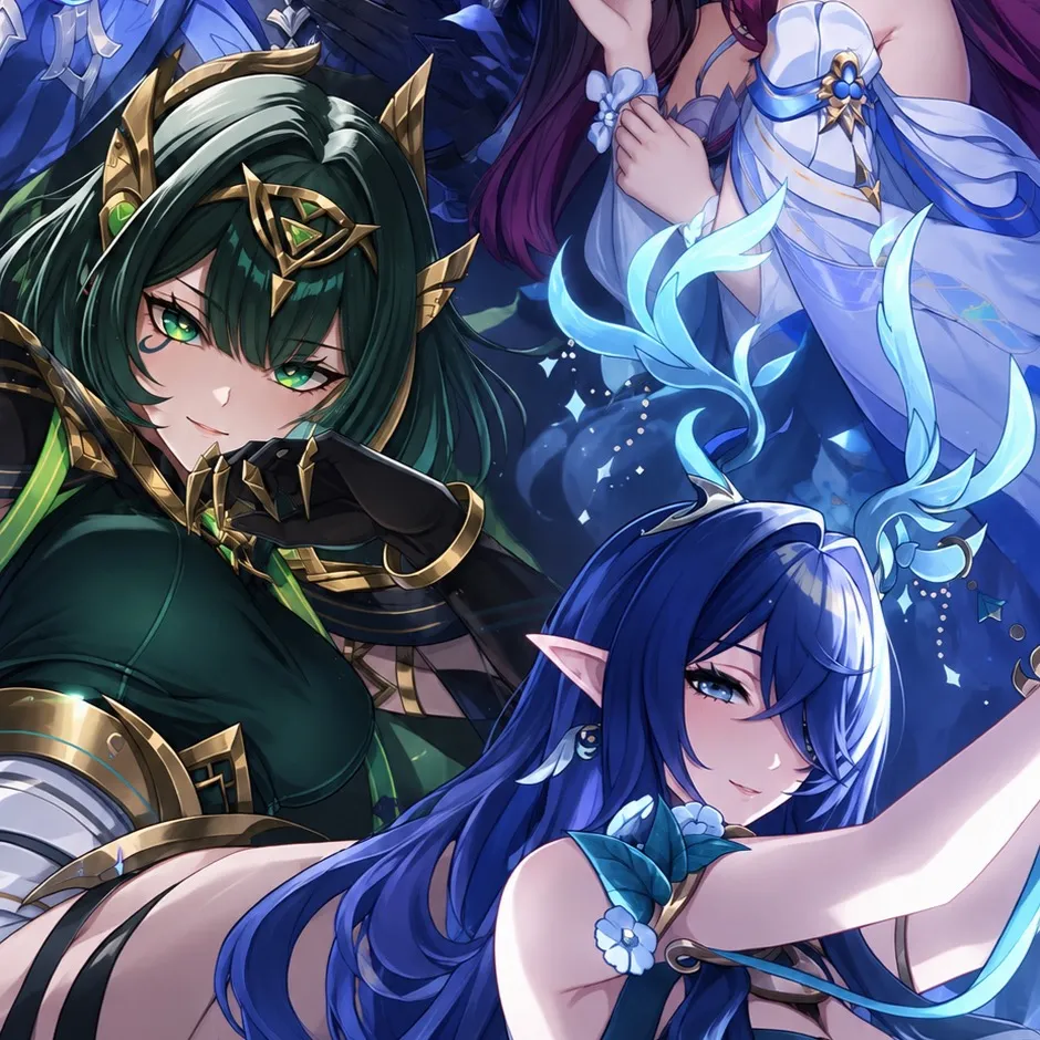 chat with ai character: Lunar Quartet￼✨