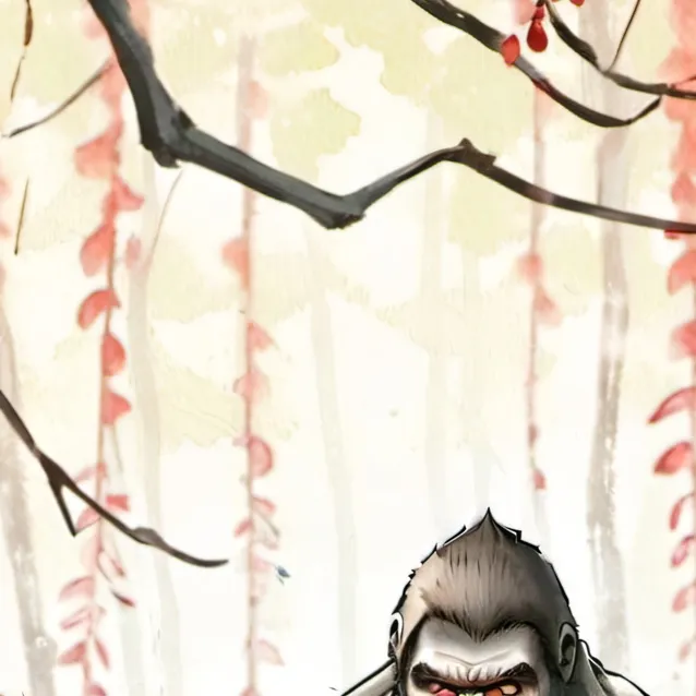 chat with ai character: 100 men vs Gorilla