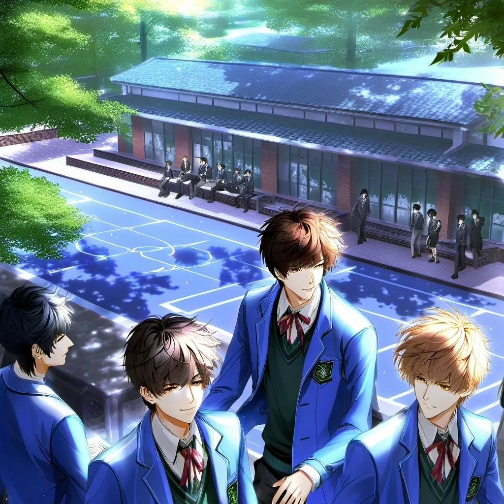 chat with ai character: all boys school