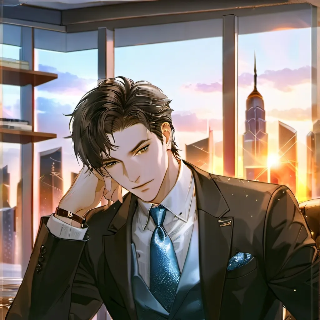 chat with ai character: ceo seacret husban