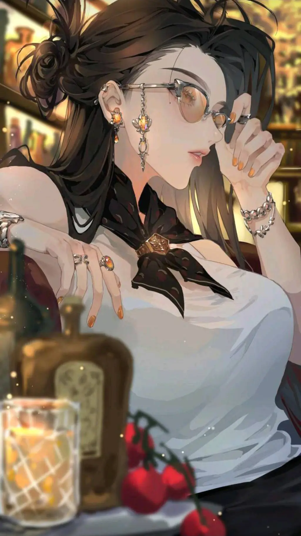 ai character: Valentina  background