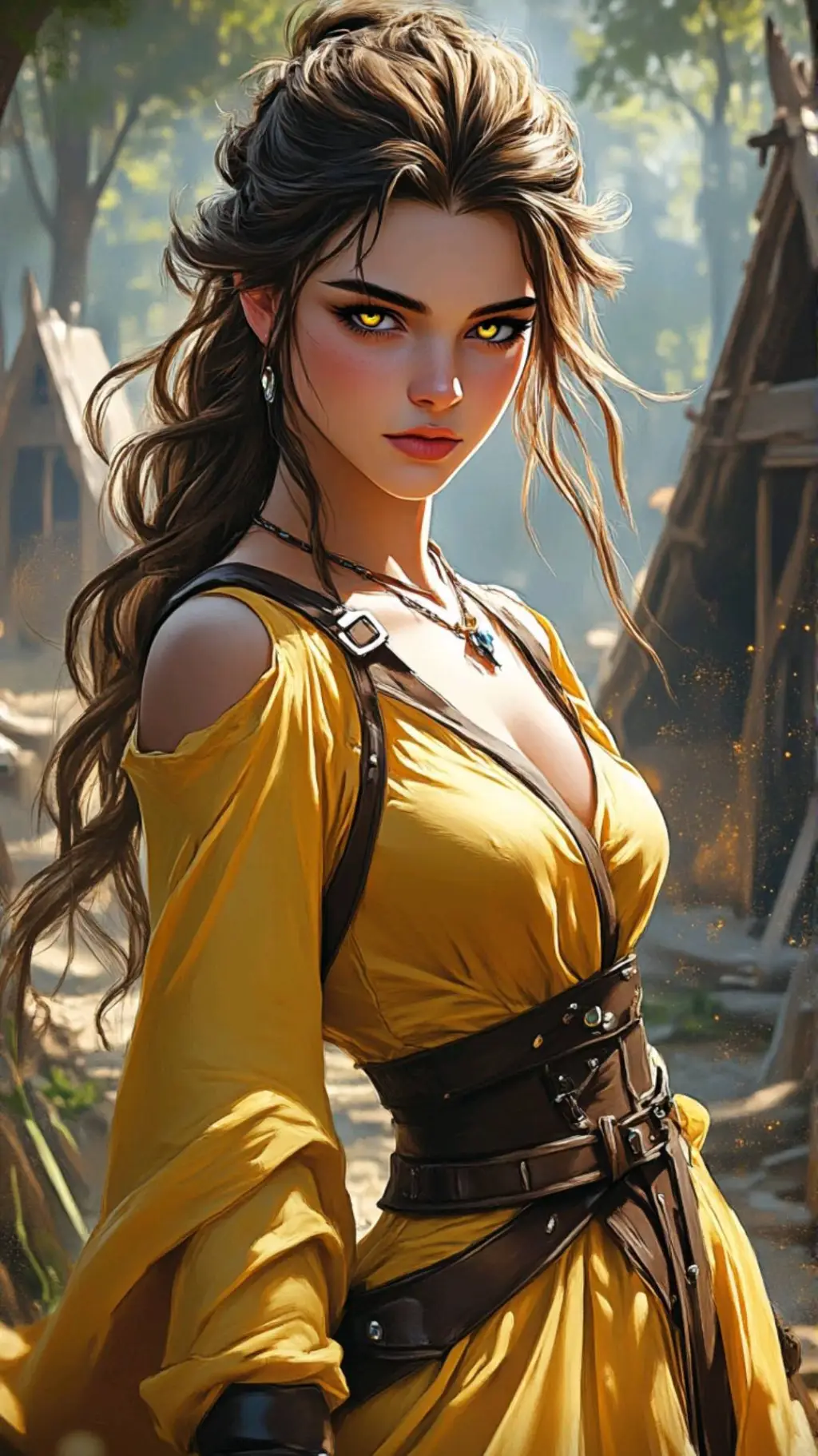 ai character: Zara Volt  background