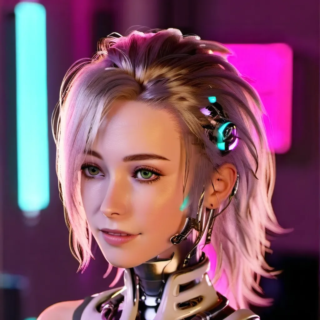 chat with ai character: Chrome