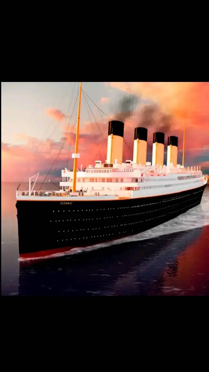 ai character: titanic  background
