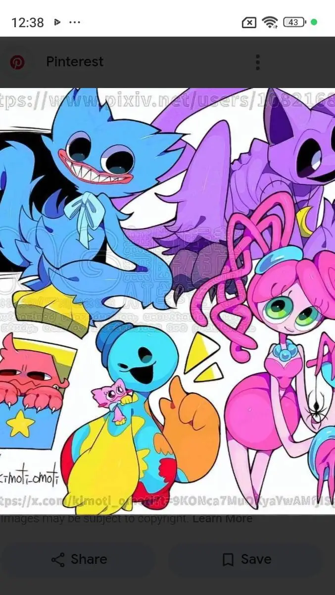 ai character: Poppy playtime-(RT background