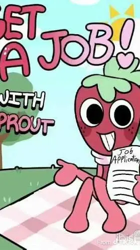 ai character: sprout background