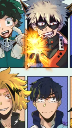 ai character: The mha boys background