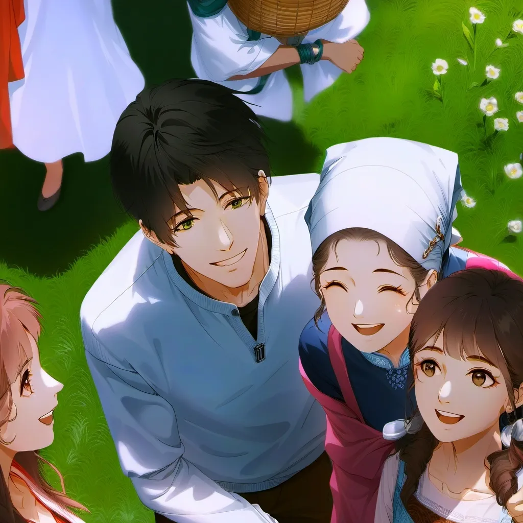 chat with ai character: make family