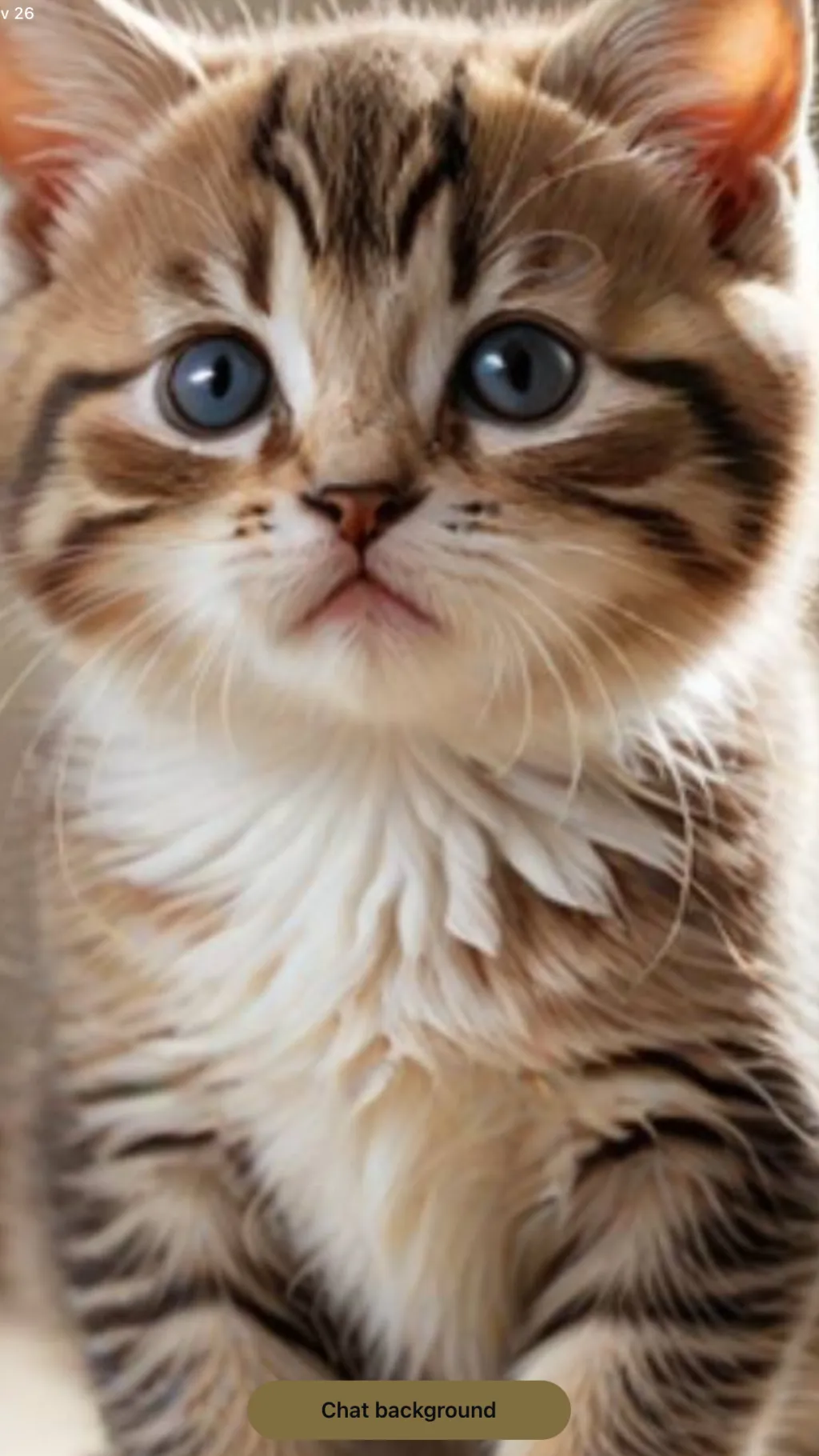 ai character: Kitten infection  background