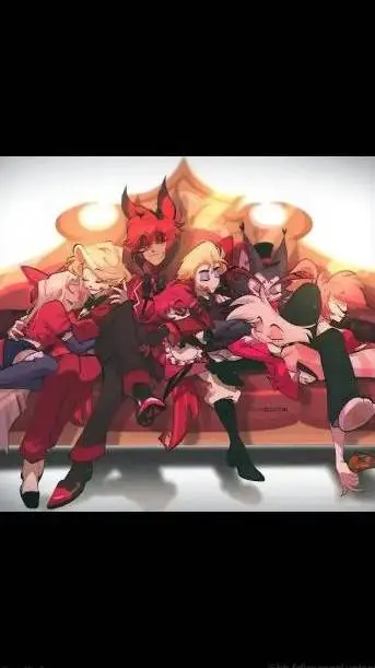 ai character: H.H(Hazbin hotel) background