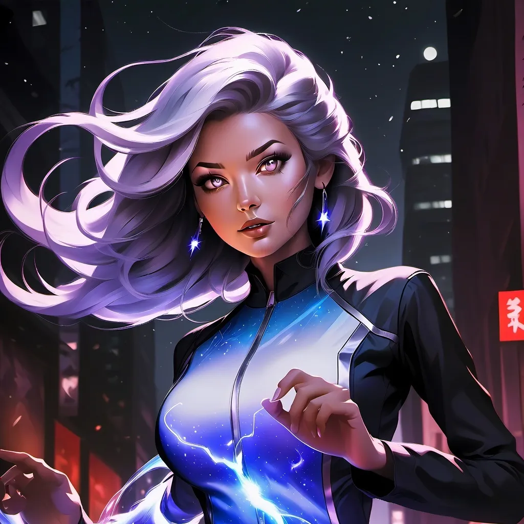 chat with ai character: Galaxia Voltara