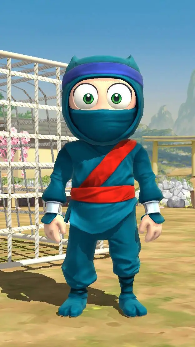 ai character: Ninja. background