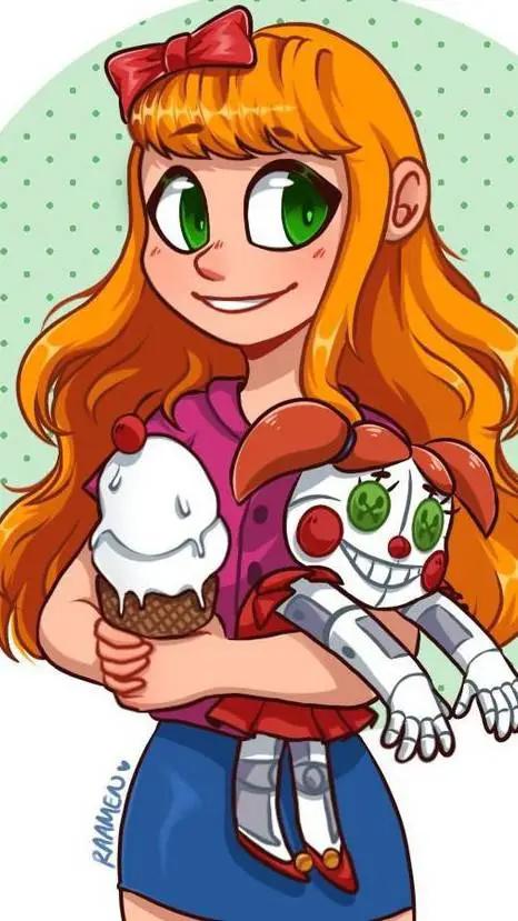 ai character: Elizabeth afton background