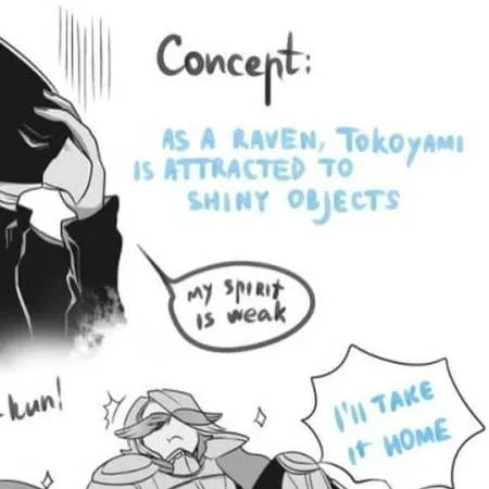 chat with ai character: tokoyami 