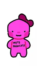 ai character: pre3ty princess ￼ background