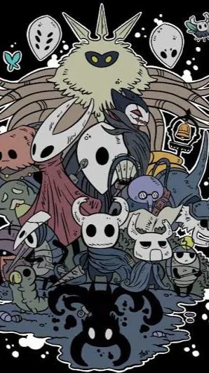 ai character: Hallow night  background