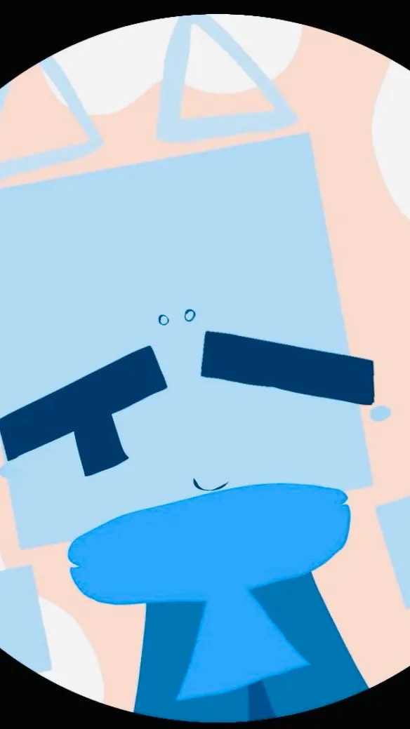 ai character: Cube background