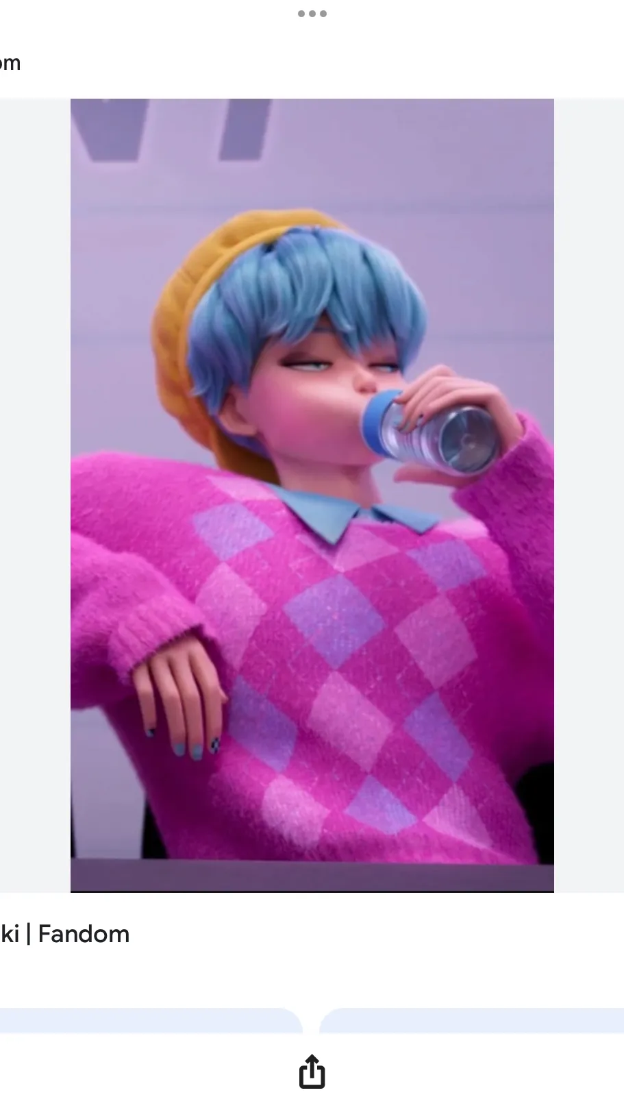 ai character: Baby background