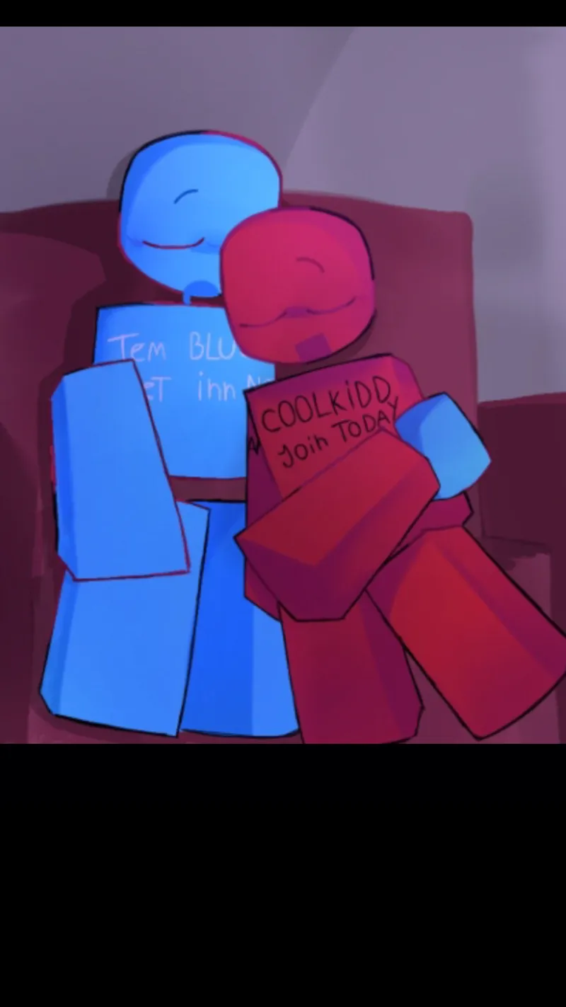ai character: Bluudud X C00lkidd background