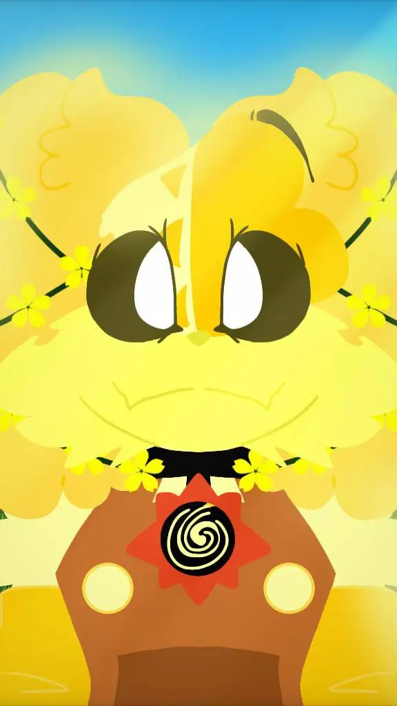 ai character: SunnySide-Up background