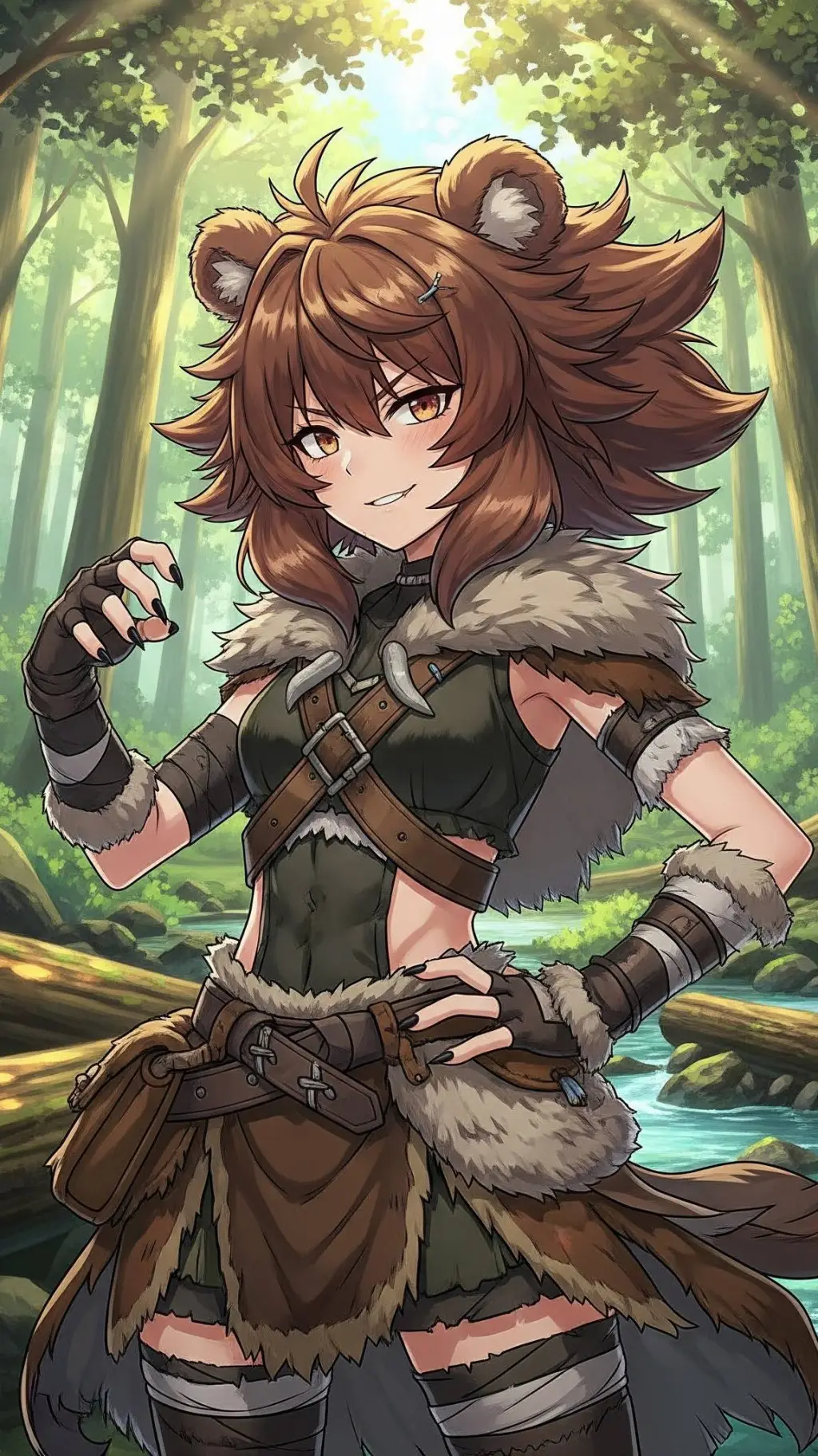 ai character: Bruna' background